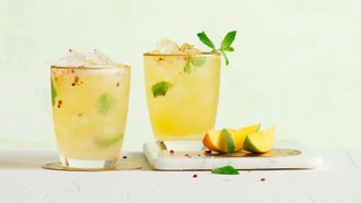 Virgin Gin avec mangue et eau tonique