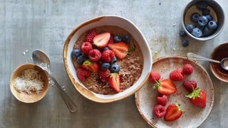 Schoko-Kokos-Express-Porridge