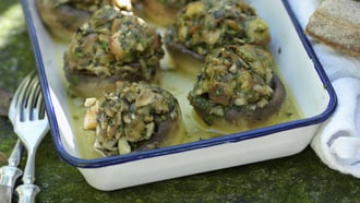 Falsche Schnecken mit Kräuter-Brot
