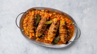 Paupiettes avec légumes