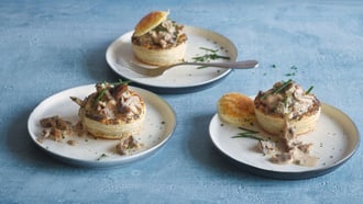 Vol-au-vent ai funghi