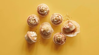 Muffin al limone e ai semi di papavero
