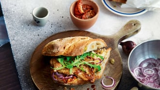 Sandwich à la tranche de bœuf