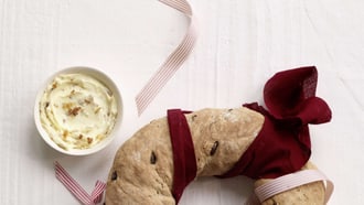 Butter mit caramelisierten Zwiebeln