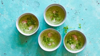 Kalte Kerbel-Gurken-Suppe