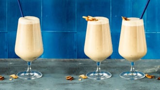 Frappé à la banane végan