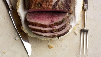 Roast beef in crosta di sale