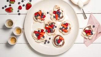 Meringues au chocolat