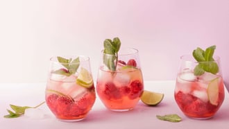 Himbeer-Drink