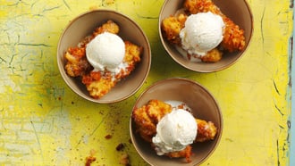 Frittierte Babybananen