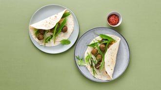 Falafels à l'ail des ours