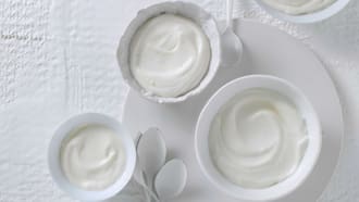 Mousse di panna acida
