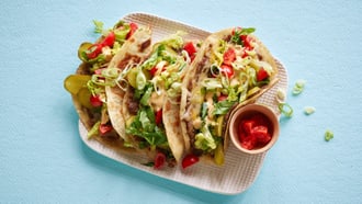 Tacos façon cheeseburger
