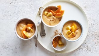 Crème de fruits au tofu soyeux