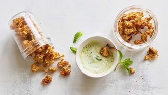 Chips di cavolfiore