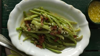 Salade de haricots verts