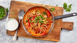 Filet de bœuf Stroganov