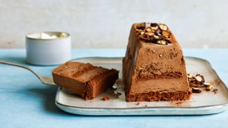 Semifreddo alla mousse di cioccolato