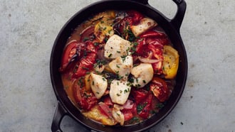 Tomaten-Poulet-Ragout