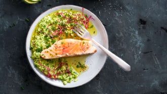 Pesto di edamame e wasabi