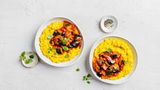 Risotto con ratatouille