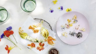 Tempura di fiori