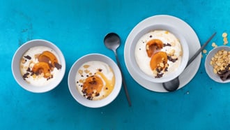 Crema di albicocche al miele
