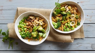 One pot de pâtes de riz complet