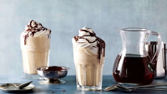 Gerührter Eiskaffee