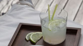 Vodka bitter lemon
