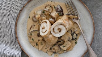 Truten-Involtini mit Pilzen