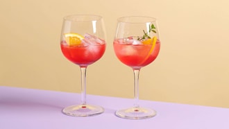Virgin Hibiscus Martini