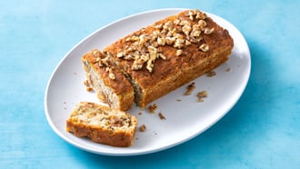 Cake courgettes-pommes-noix