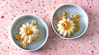 Honig-Milch-Pudding