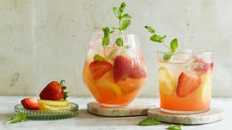 Limonata alle fragole e al miele