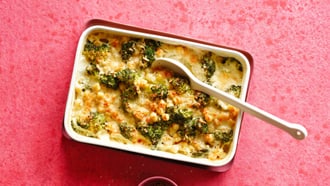 Pasticcio di gnocchi e broccoli