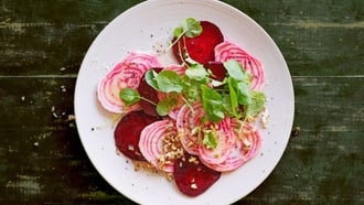 Randensalat mit Quitten-Dressing