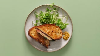 Croque au fromage et à la pomme