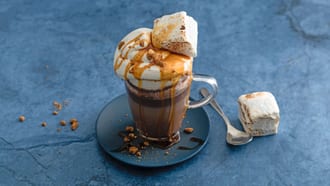 Heisse Schoggi mit Marshmallow