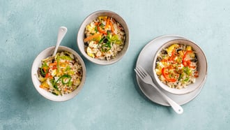 Gebratener Reis mit Gemüse