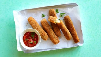 Sticks de mozzarella