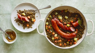 Wurst-Linsen-Eintopf