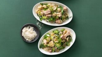 Orecchiette mit Lachs