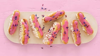 Himbeer-Eclair