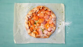 Aprikosen-Galette