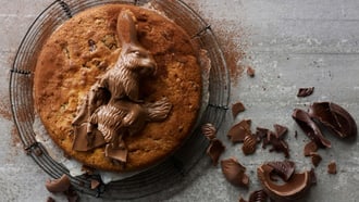 Osterhasenschoggi-Kuchen