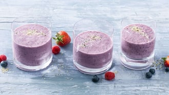 Beeren-Protein-Shake