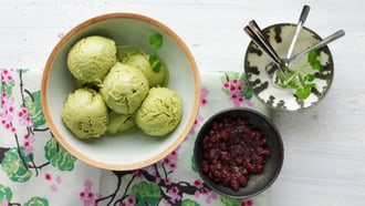 Gelato al matcha