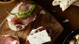 Pinchos con Pata negra