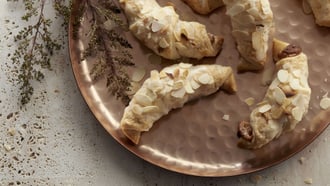 Cornetti al marzapane